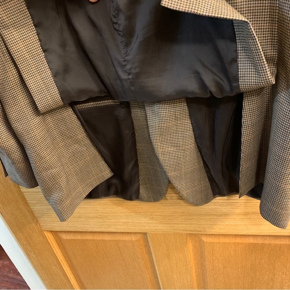 Jos. A. Bank Travelers Collection Tailored Fit Wool Brown Blazer Sport Coat 46L - Picture 4 of 10